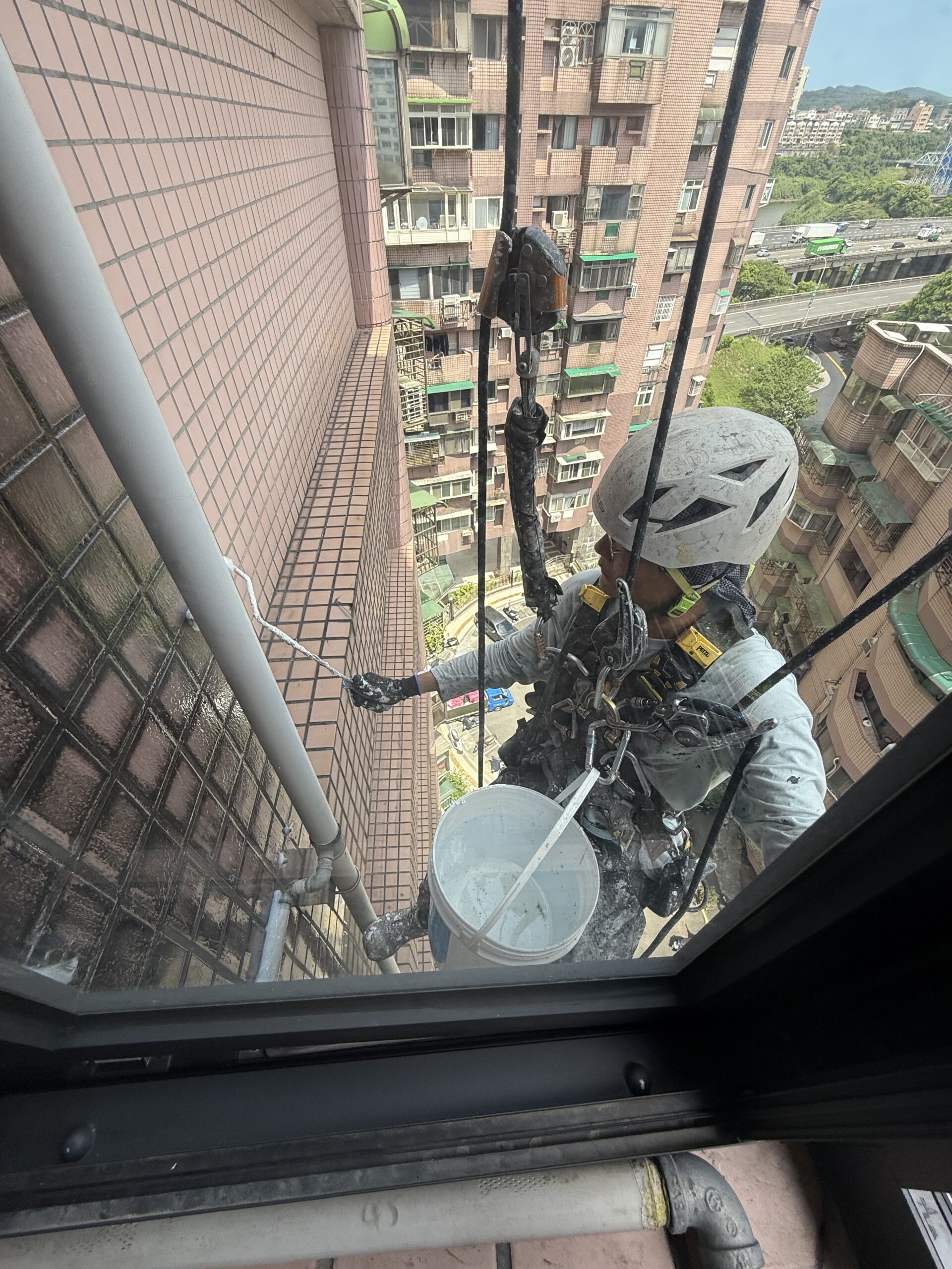 新北市汐止區社區外牆防水工程施工