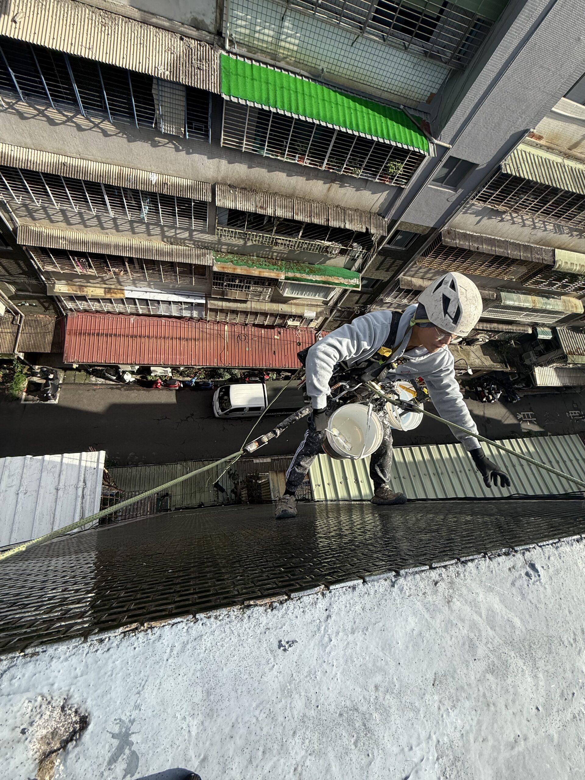 新北市永和區公寓外牆防水工程施工