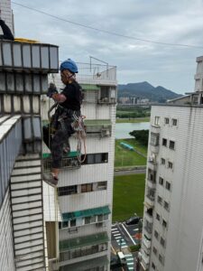 外牆工程｜新北市蘆洲區社區外牆磁磚巡檢工程｜瀛升外牆工程-23