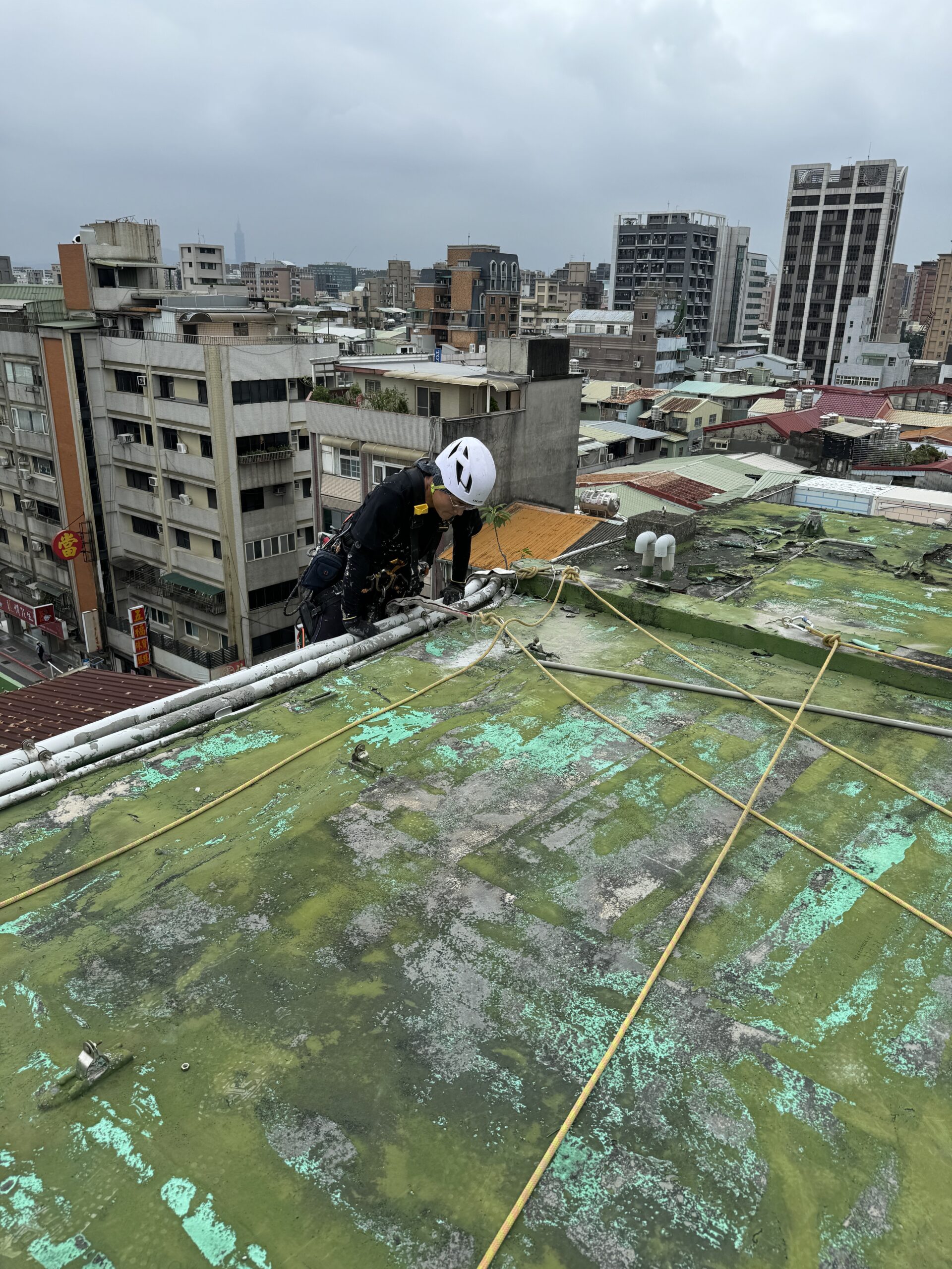 外牆工程｜台北市公寓外牆修補工程｜瀛升外牆工程