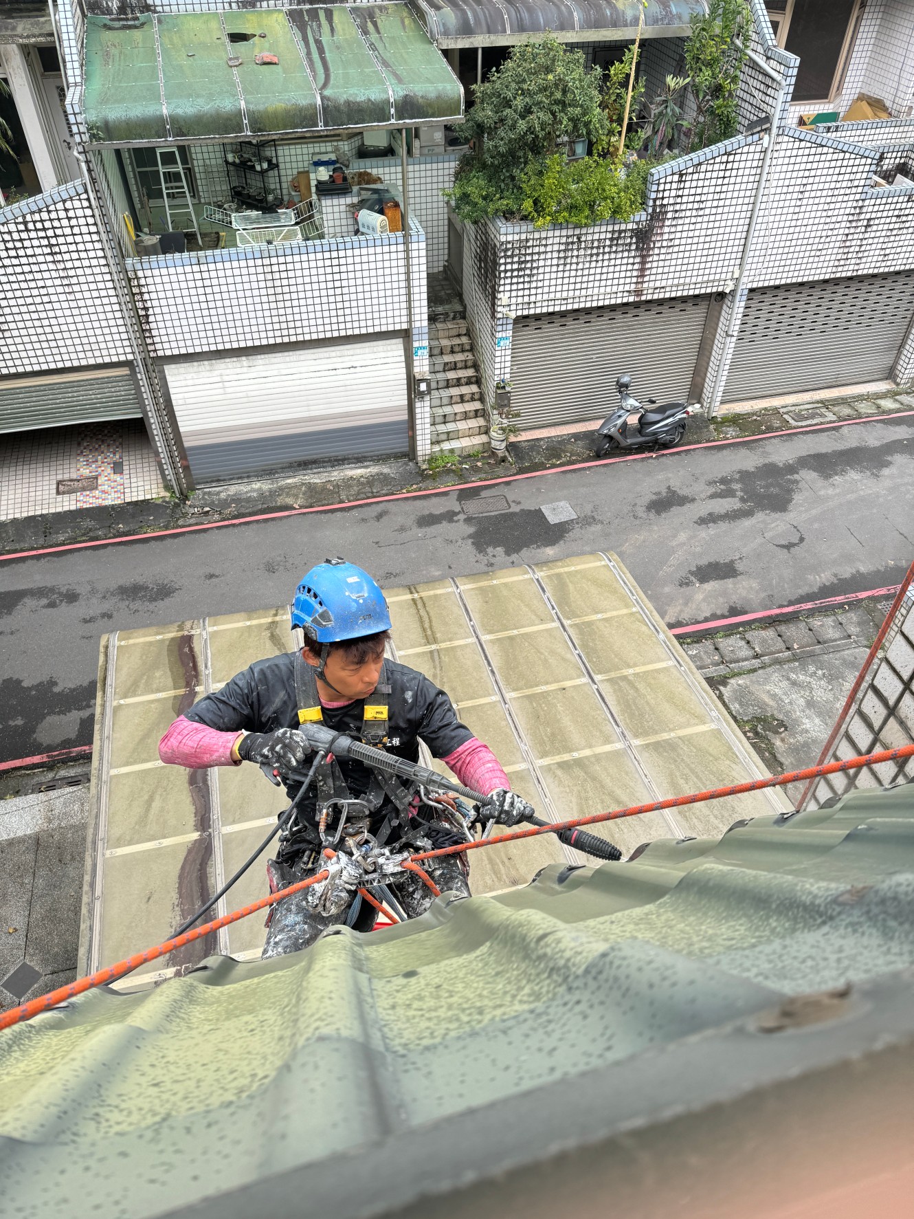 防水工程｜新北市汐止區透天外牆磁磚修補及外牆防水工程｜瀛升外牆工程-9