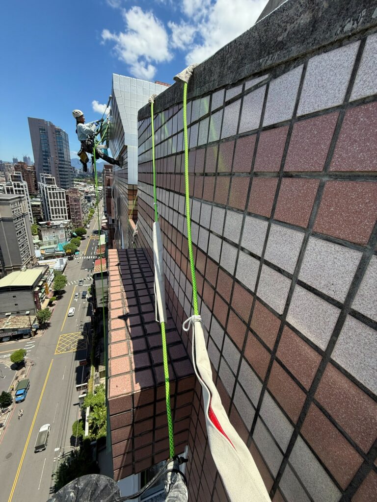 新北市永和區社區外牆防水工程施工-3