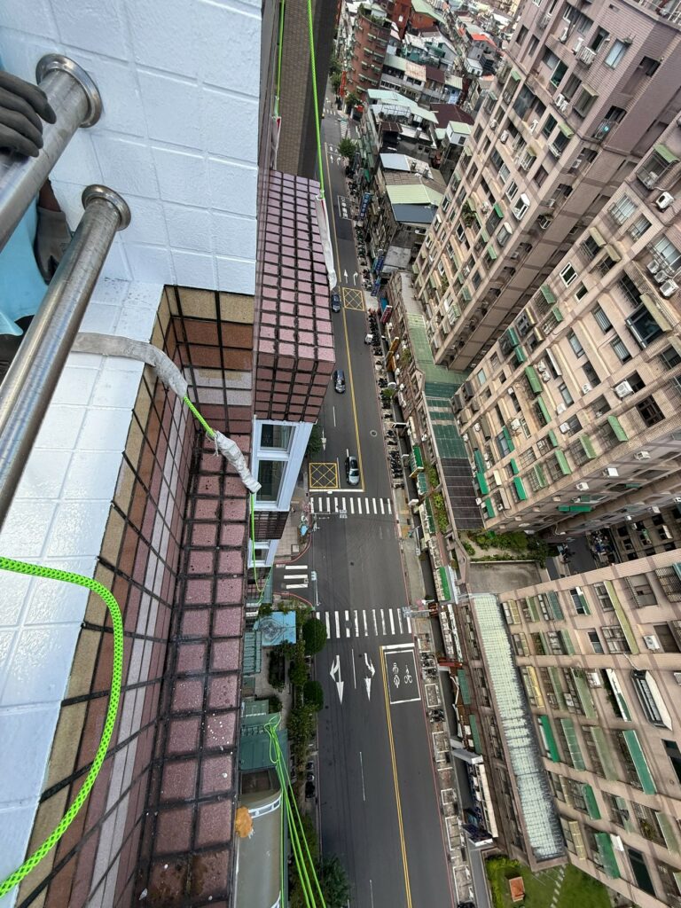新北市永和區社區外牆防水工程施工-4