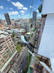 新北市永和區社區外牆防水工程施工-5