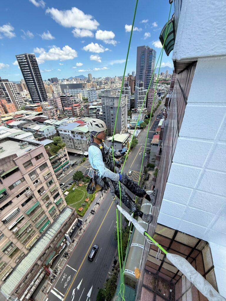 新北市永和區社區外牆防水工程施工-5